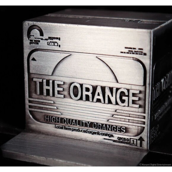 Metal Gear Solid 2 Cardboard Box The Orange Metal Box Limited Edition - Picture 4 of 6